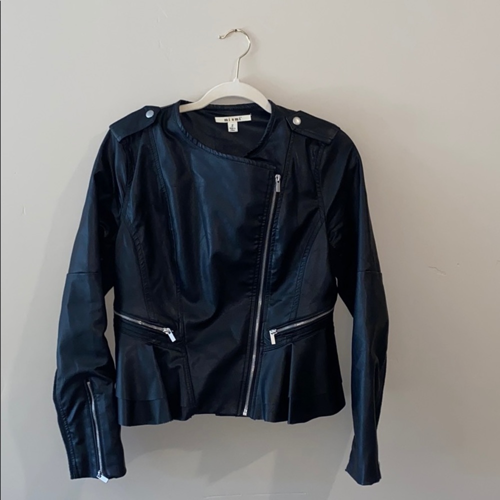 Trendy Leather Jacket